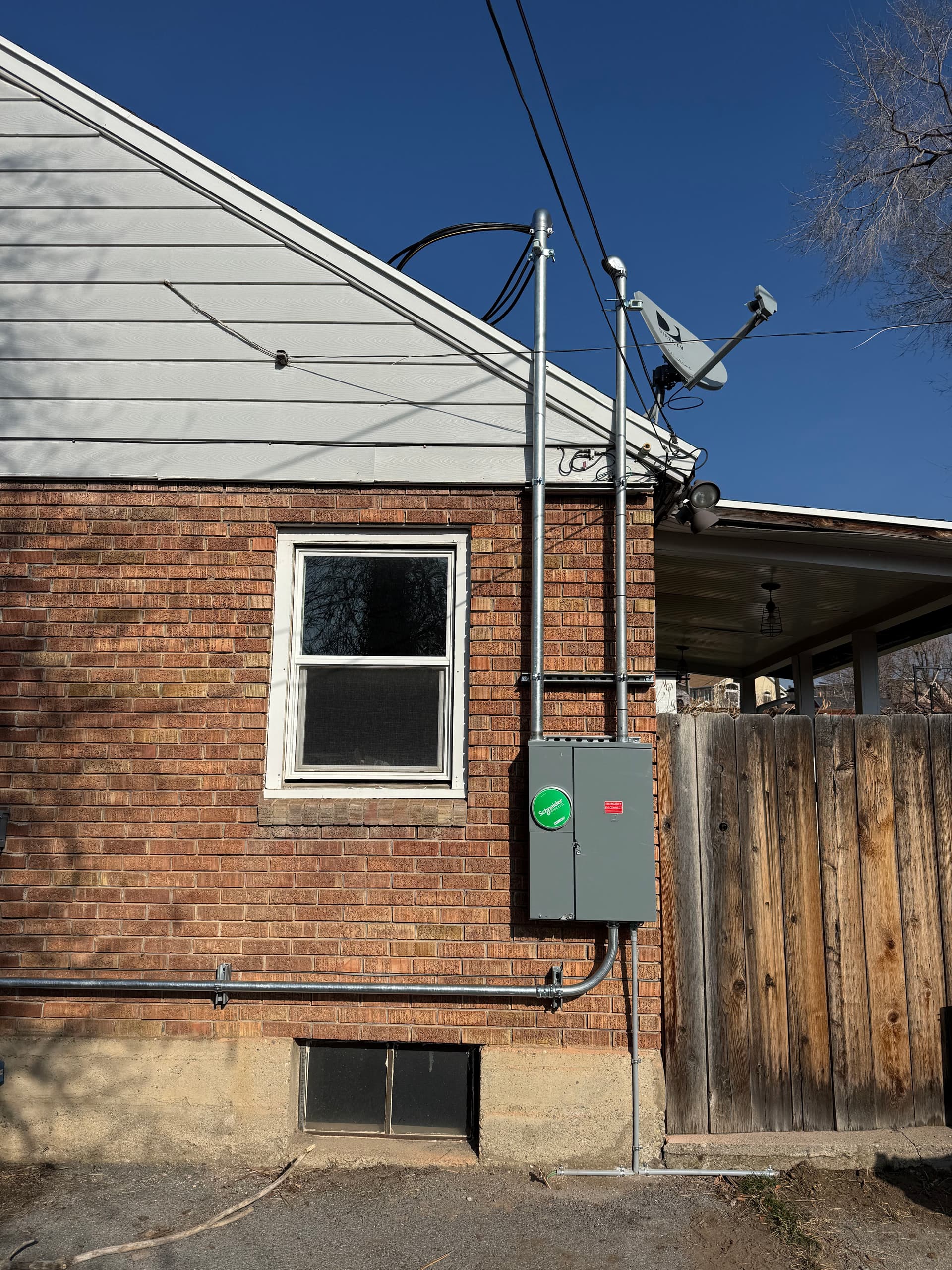 Gallery photos for Seamless Electric Meter and Power Feed Upgrade: Image #2