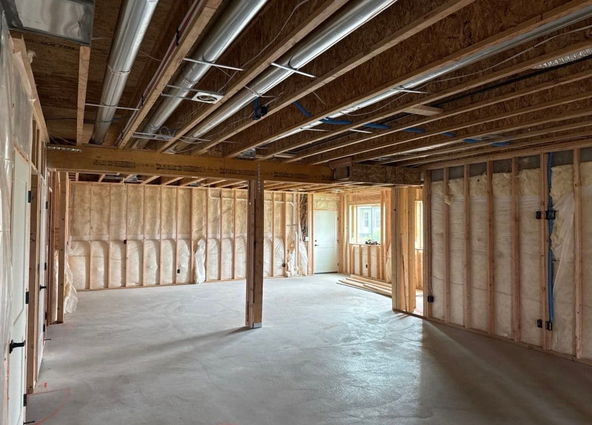 Project Basement Rough-In Electrical Work in West Haven image