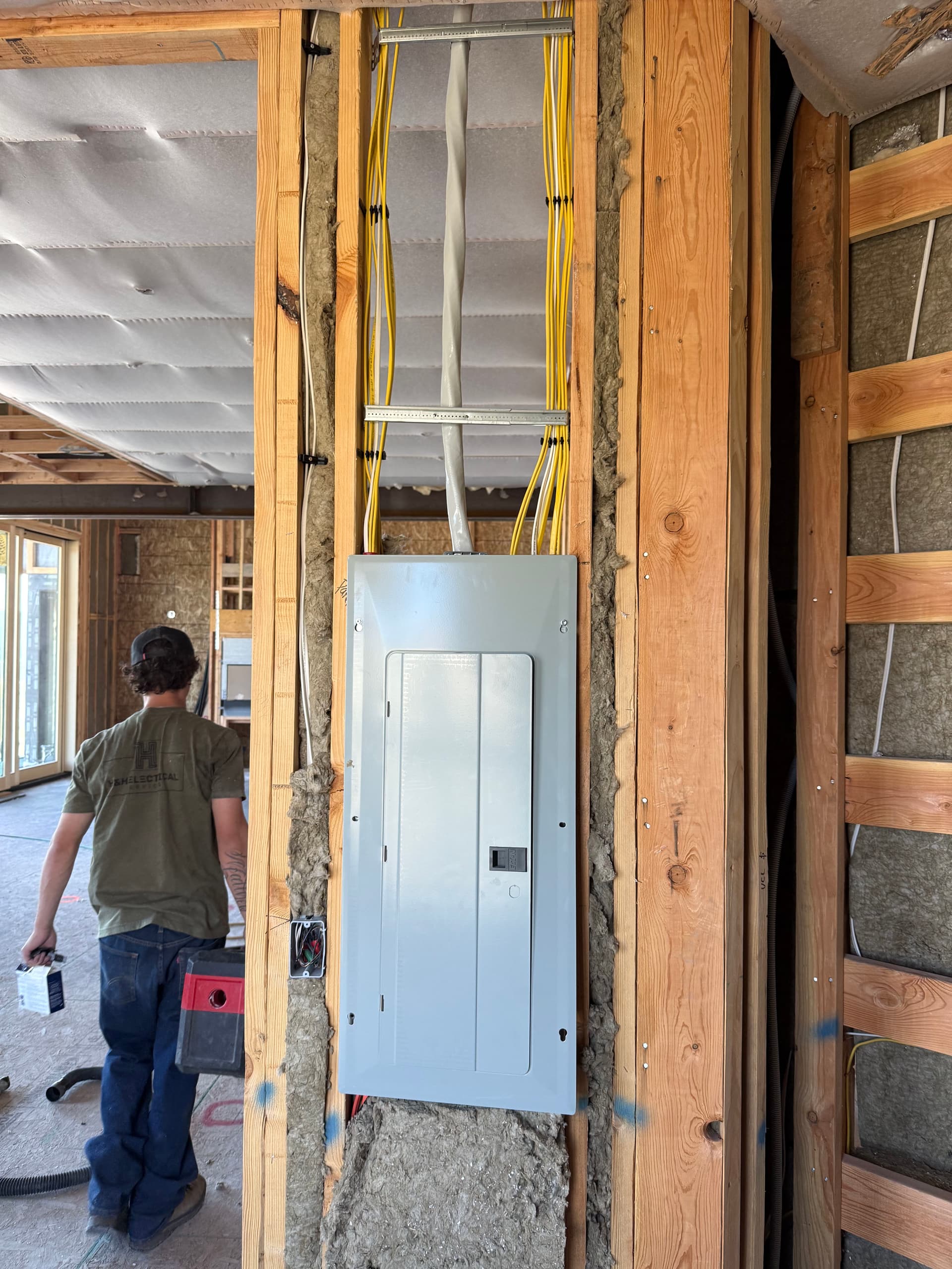 Gallery photos for Custom Home Electrical Rough-In Underway in Park City: Image #9