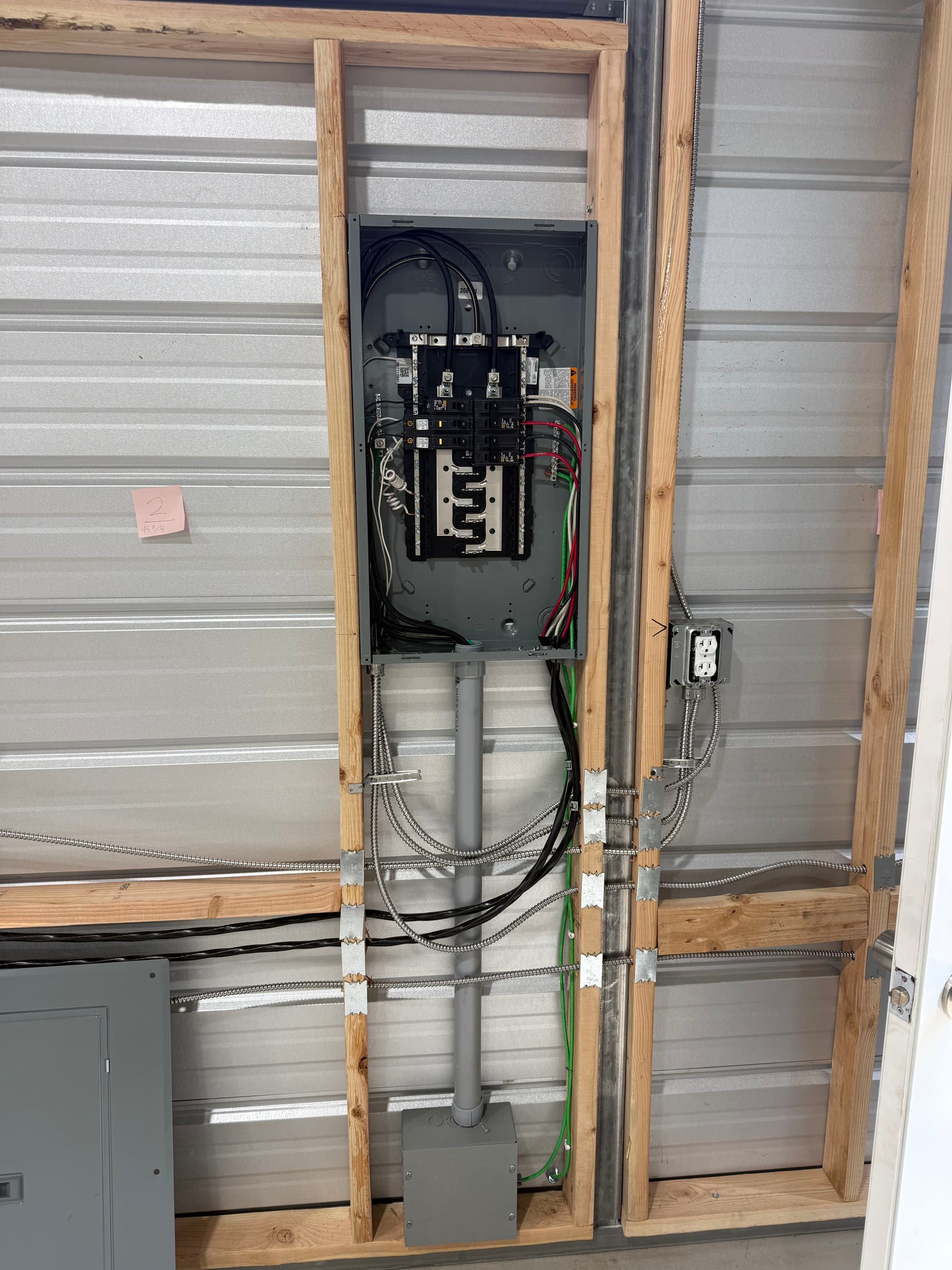 New Shop Electrical Done Right - Panel to Lighting image