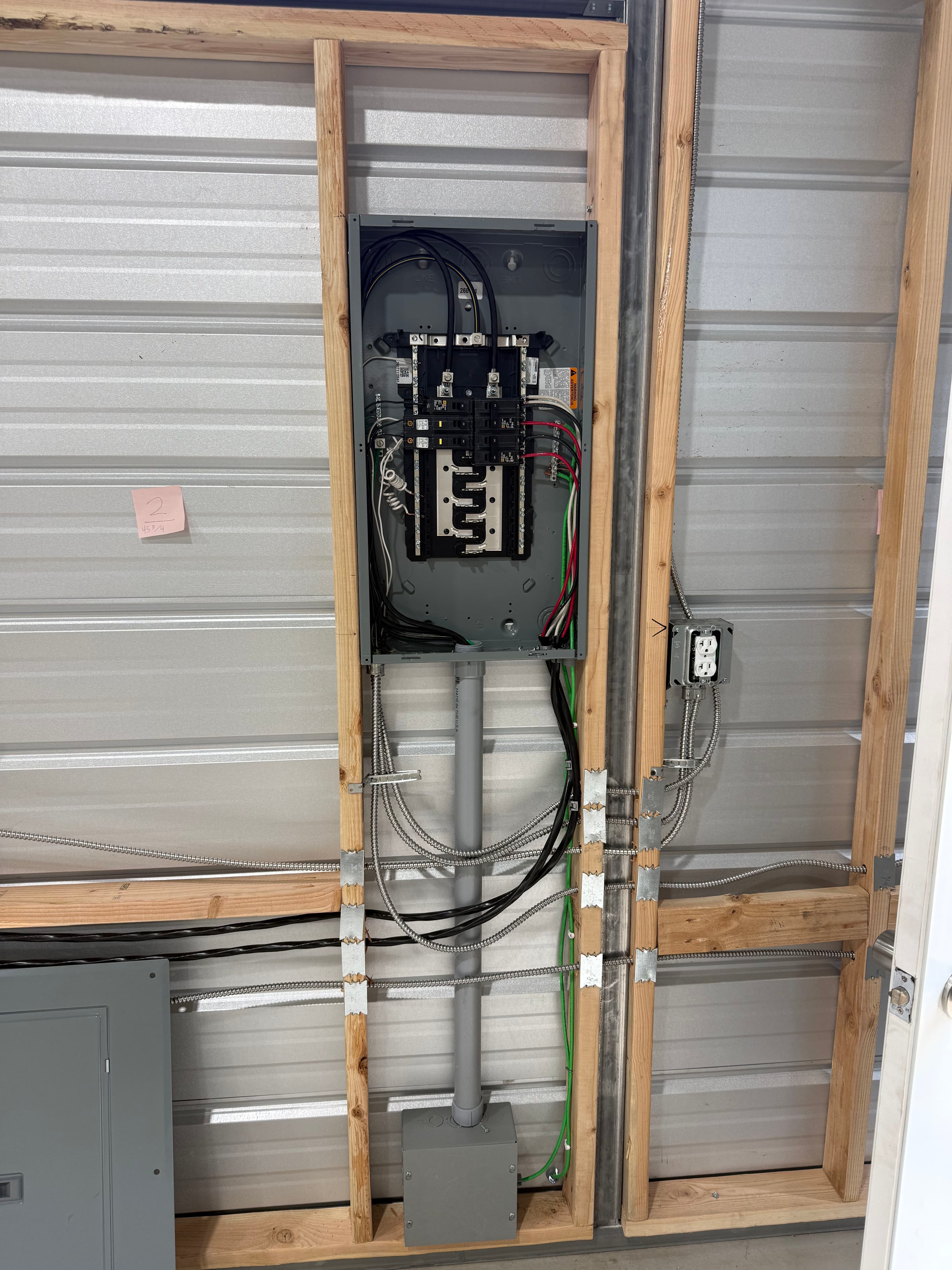 Project New Shop Electrical Done Right - Panel to Lighting image