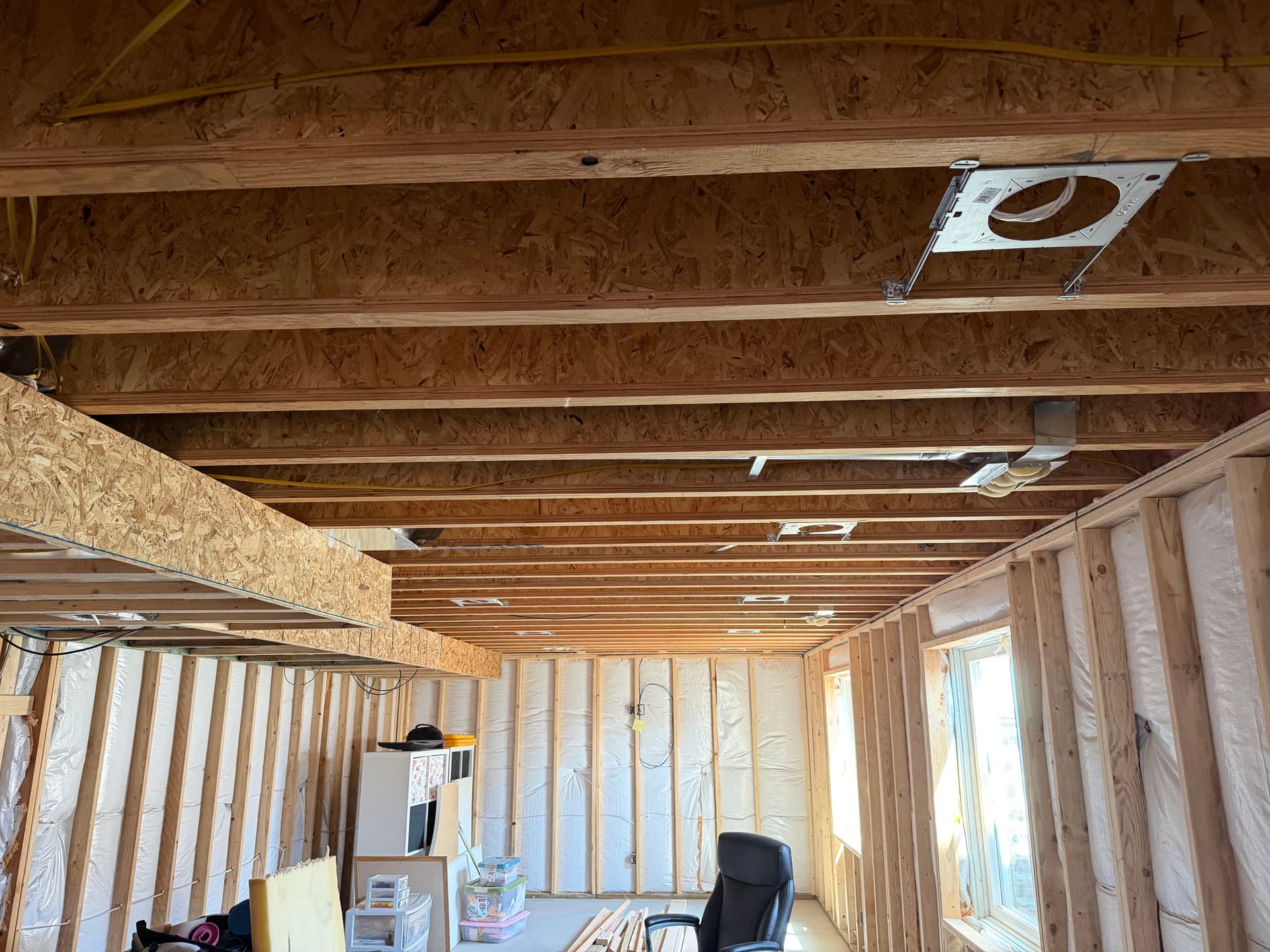 Basement Rough-In Electrical Done Right Before the Walls Close Up