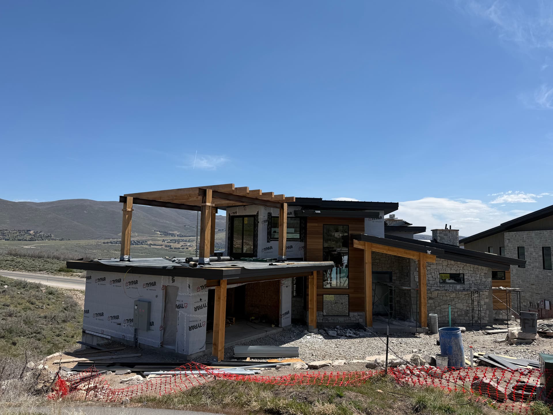 Gallery photos for Custom Home Electrical Rough-In Underway in Park City: Image #3