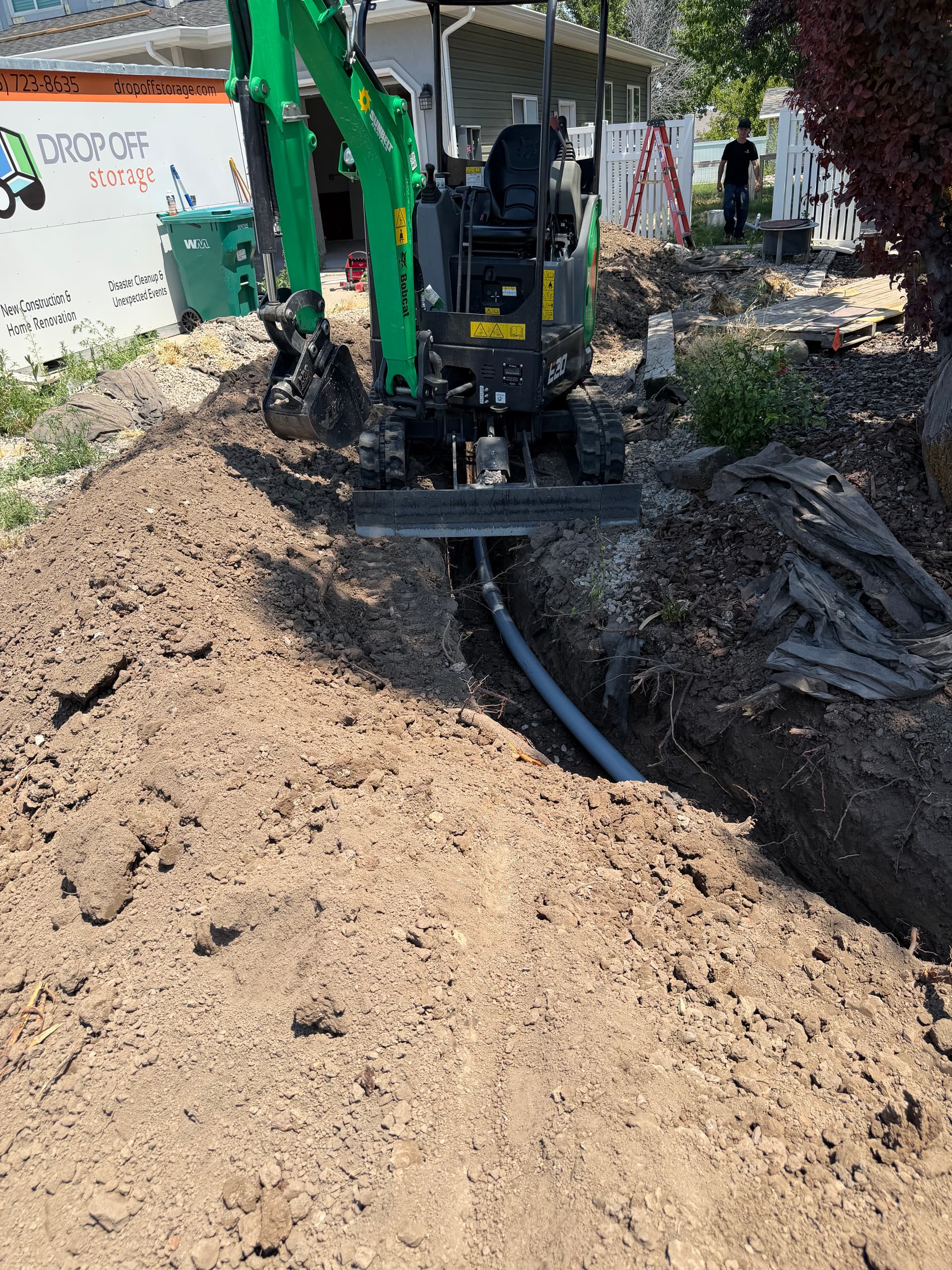 Gallery photos for 200 Amp Underground Service Install on a House Fire Rebuild: Image #2