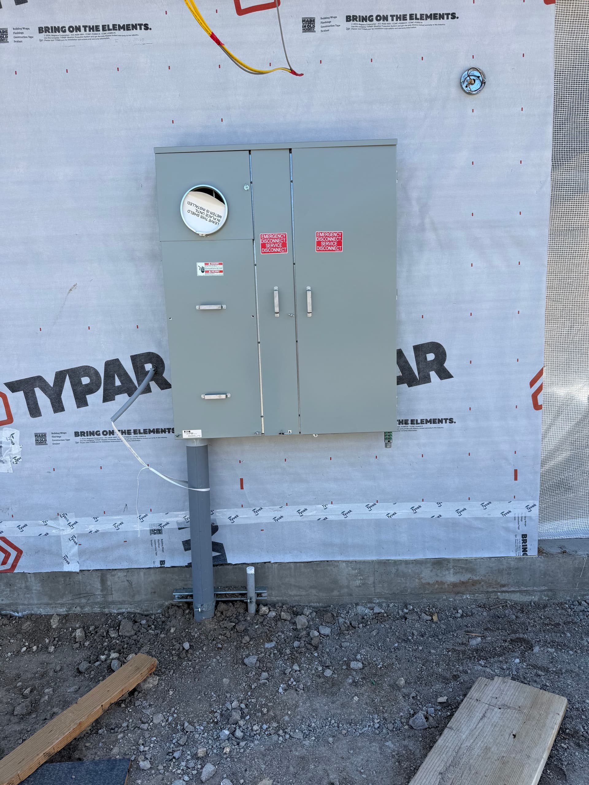 Gallery photos for Custom Home Electrical Rough-In Underway in Park City: Image #1