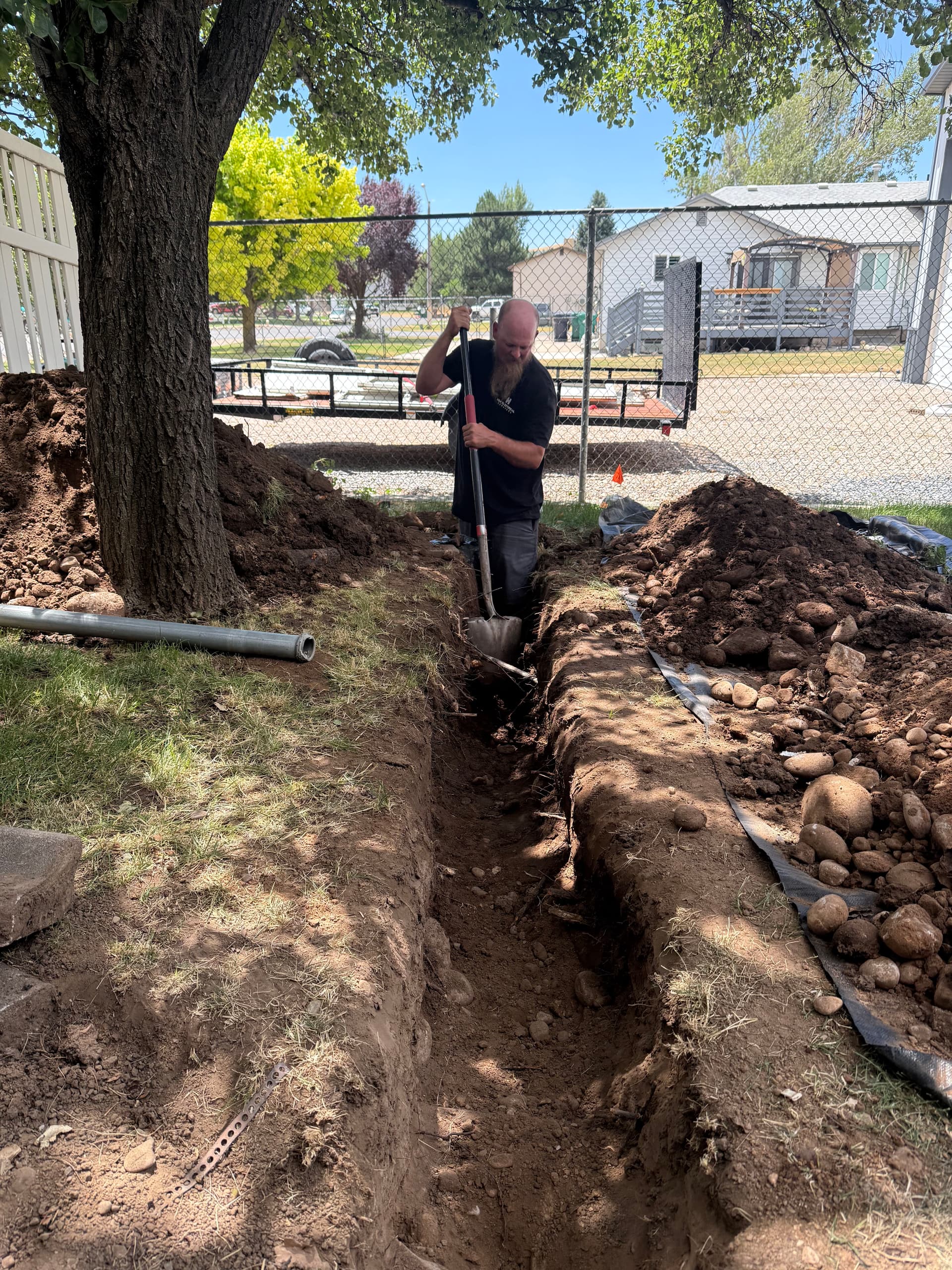 Gallery photos for Meter Upgrade with New Underground Conduit - Rocky Soil and All: Image #4