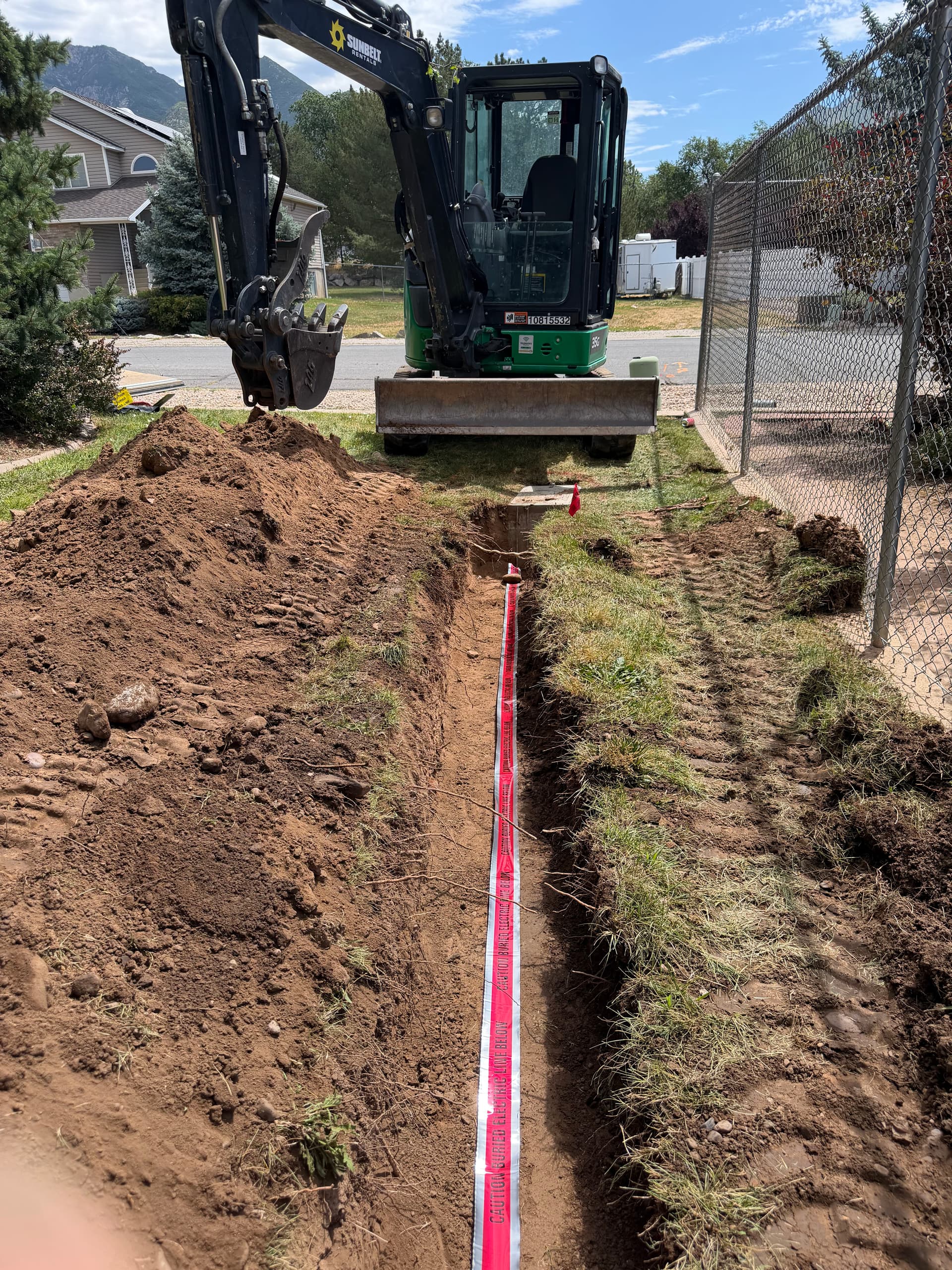 Gallery photos for Meter Upgrade with New Underground Conduit - Rocky Soil and All: Image #7