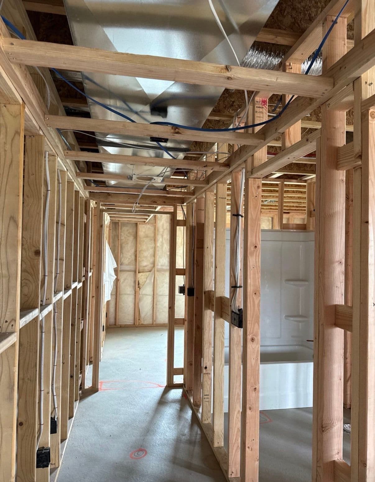 Basement Rough-In Electrical Work in West Haven
