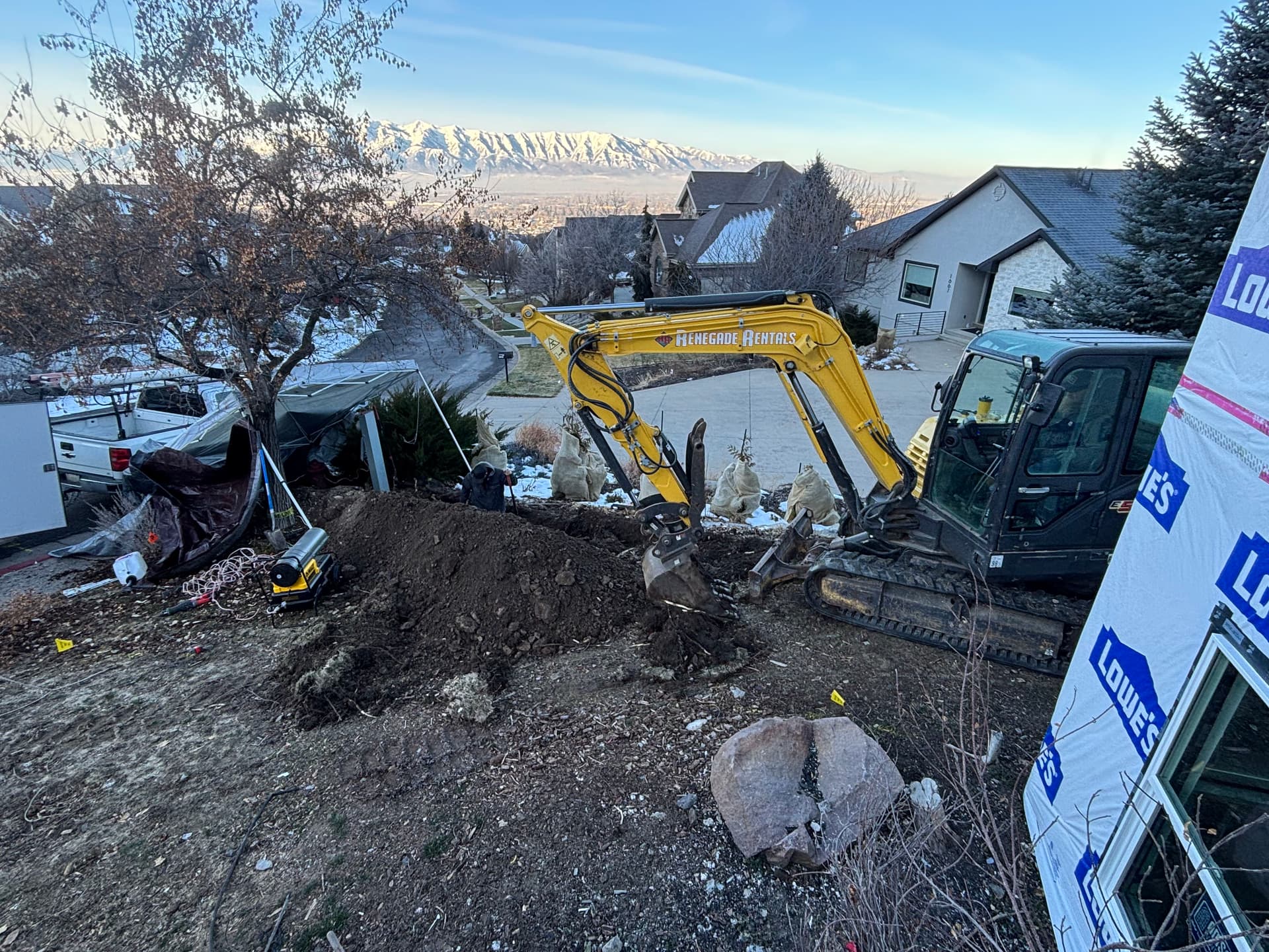 Gallery photos for Main House Feed Upgrade at Construction Site: Image #3