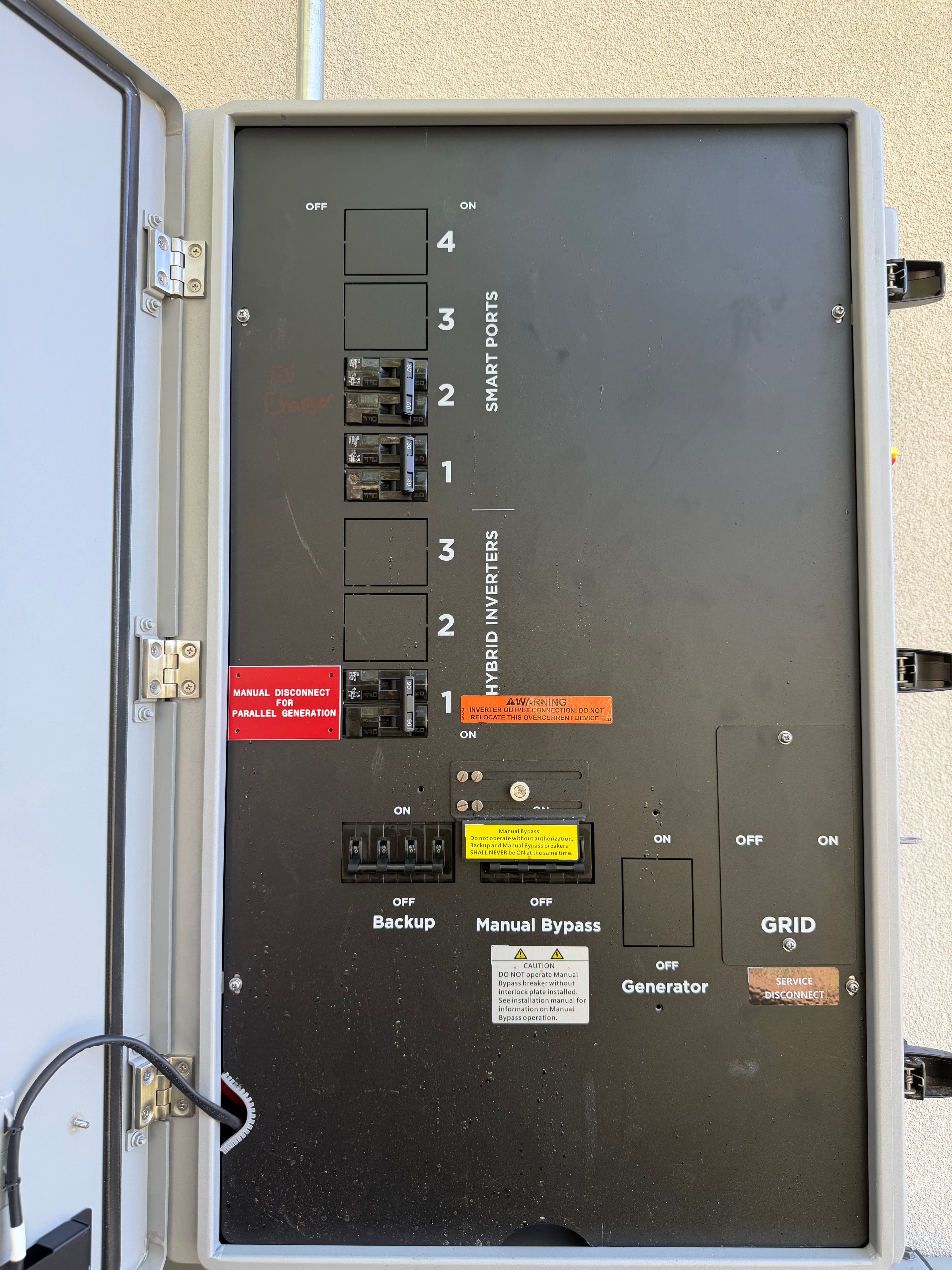 Project EV Charger Install With a Solar and Battery Backup System image