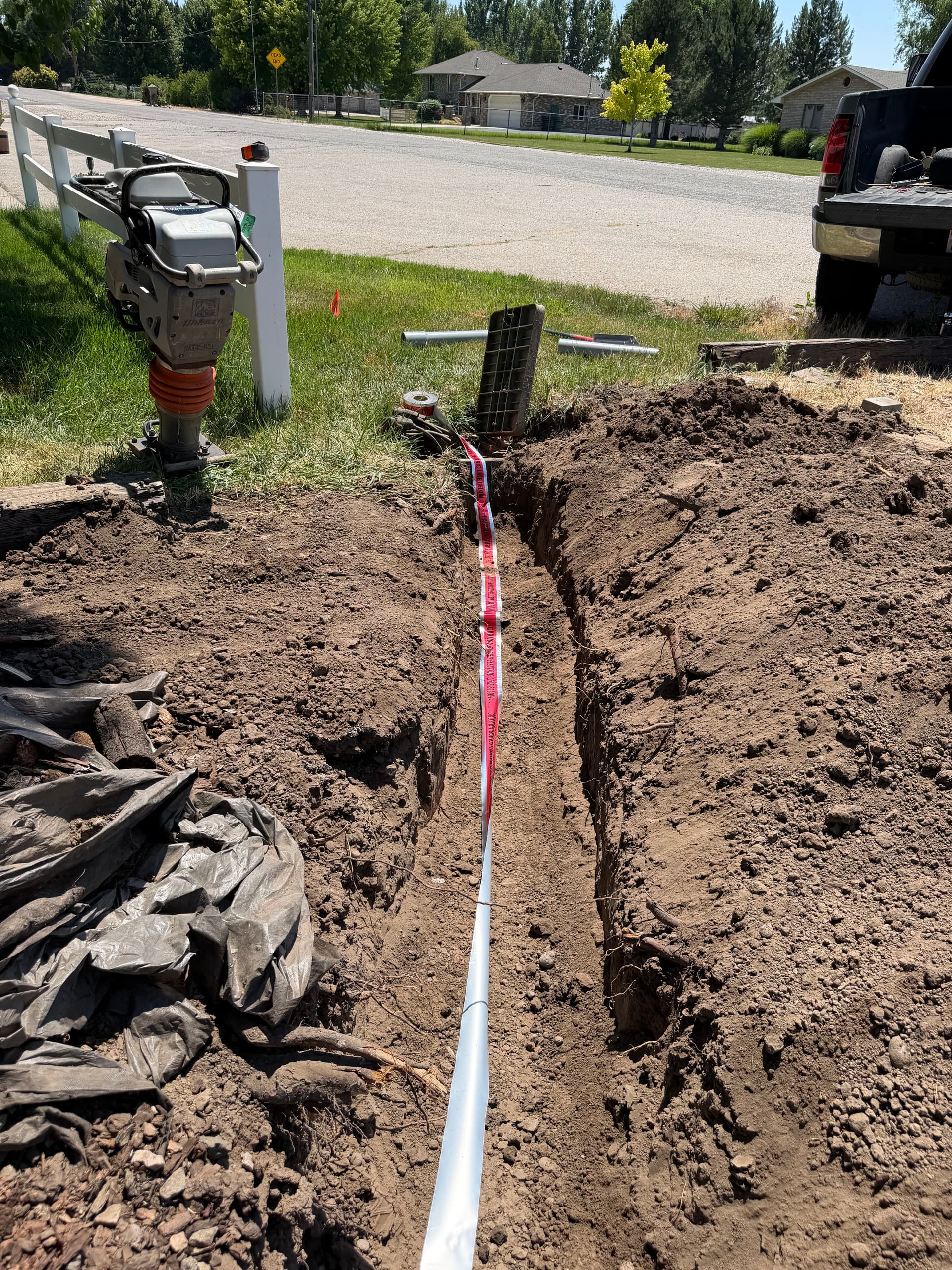 Gallery photos for 200 Amp Underground Service Install on a House Fire Rebuild: Image #4