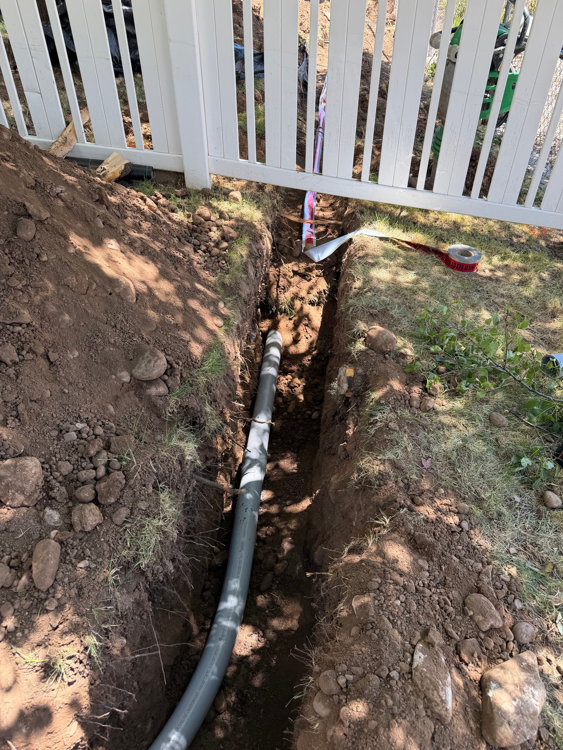 Gallery photos for Meter Upgrade with New Underground Conduit - Rocky Soil and All: Image #6