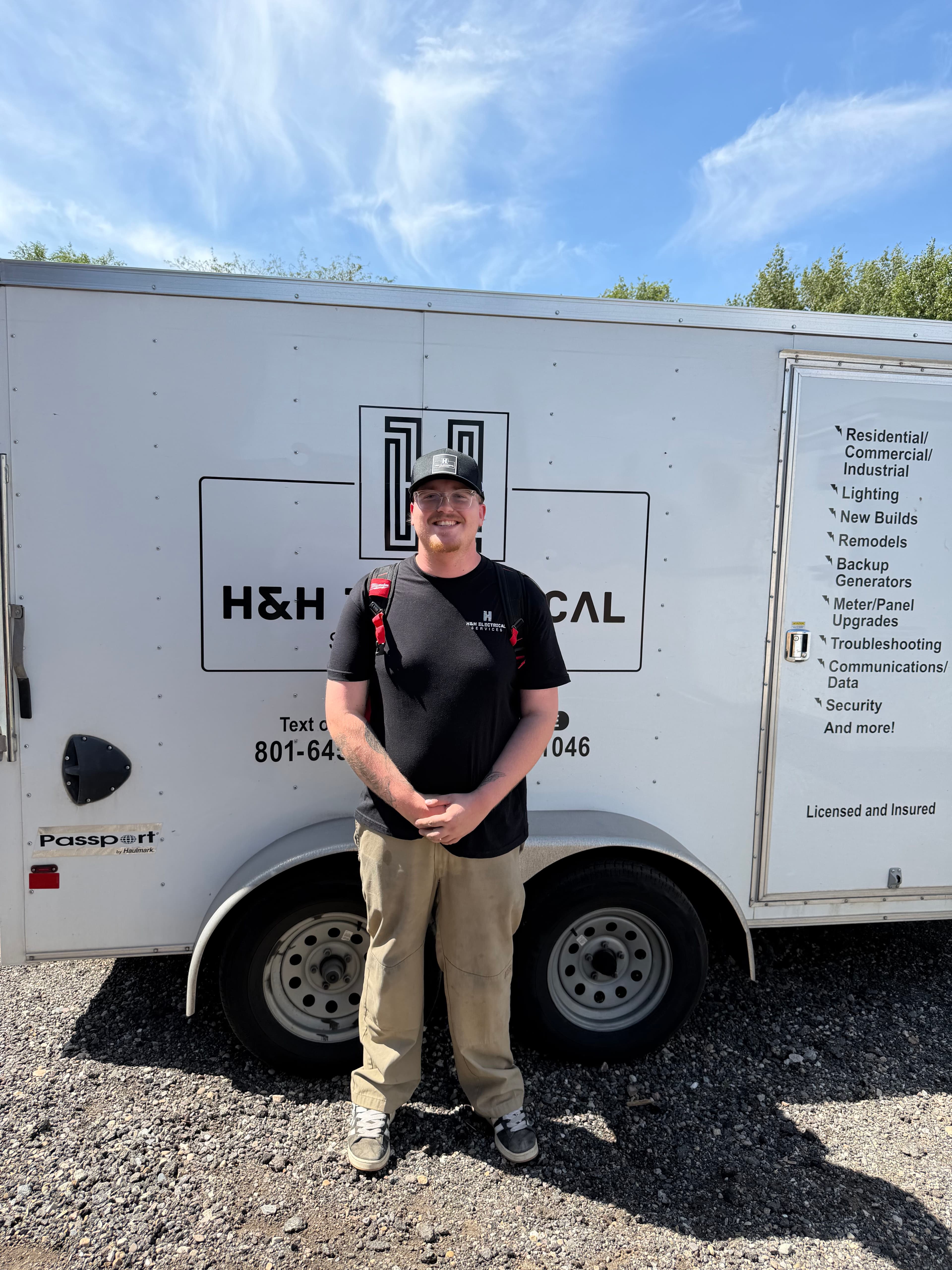 Project Welcoming Devin Sandau to the H&H Electrical Team image