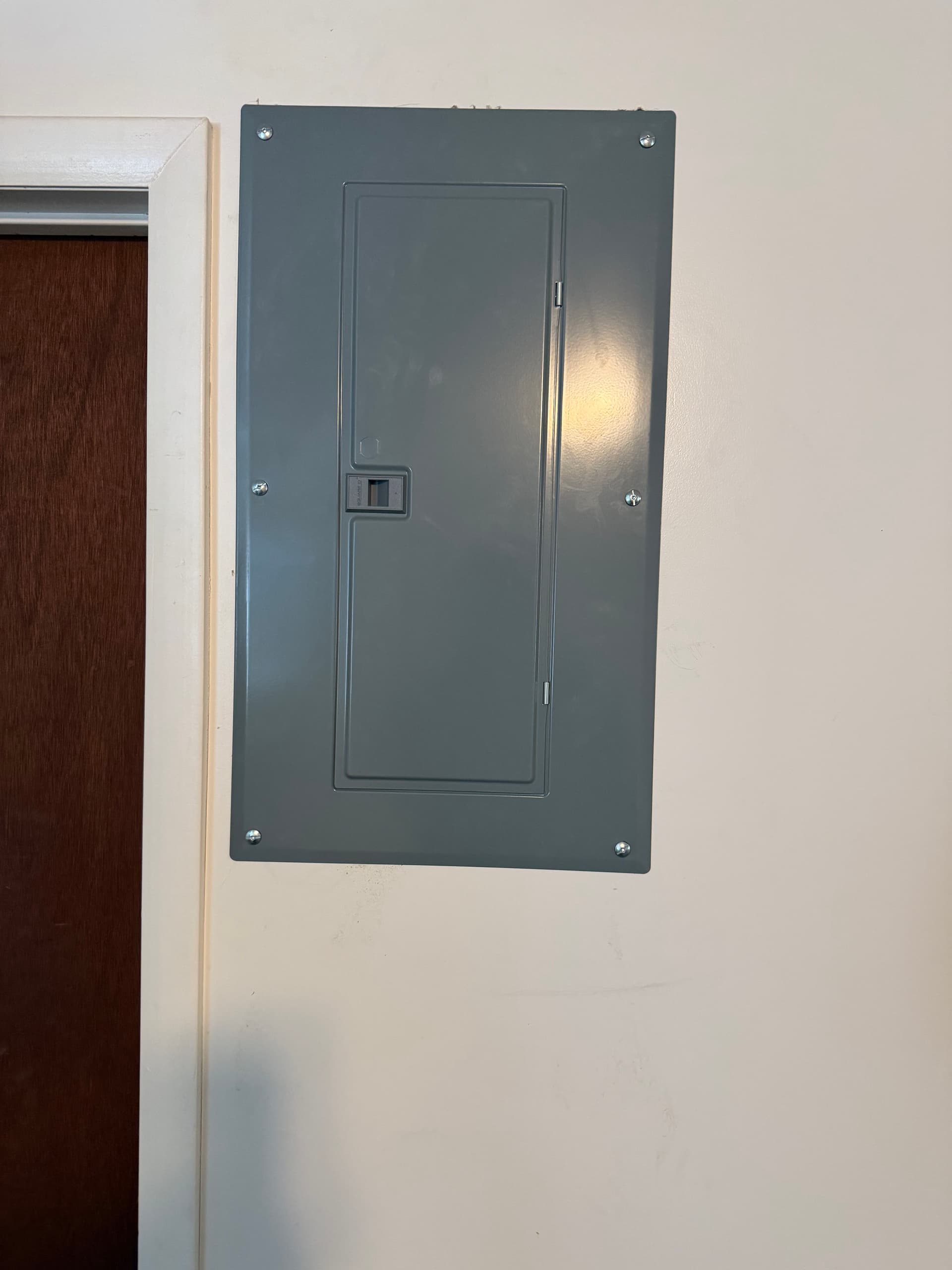 Gallery photos for Electrical Panel Relocated Out of the Bathroom and Done Right: Image #3