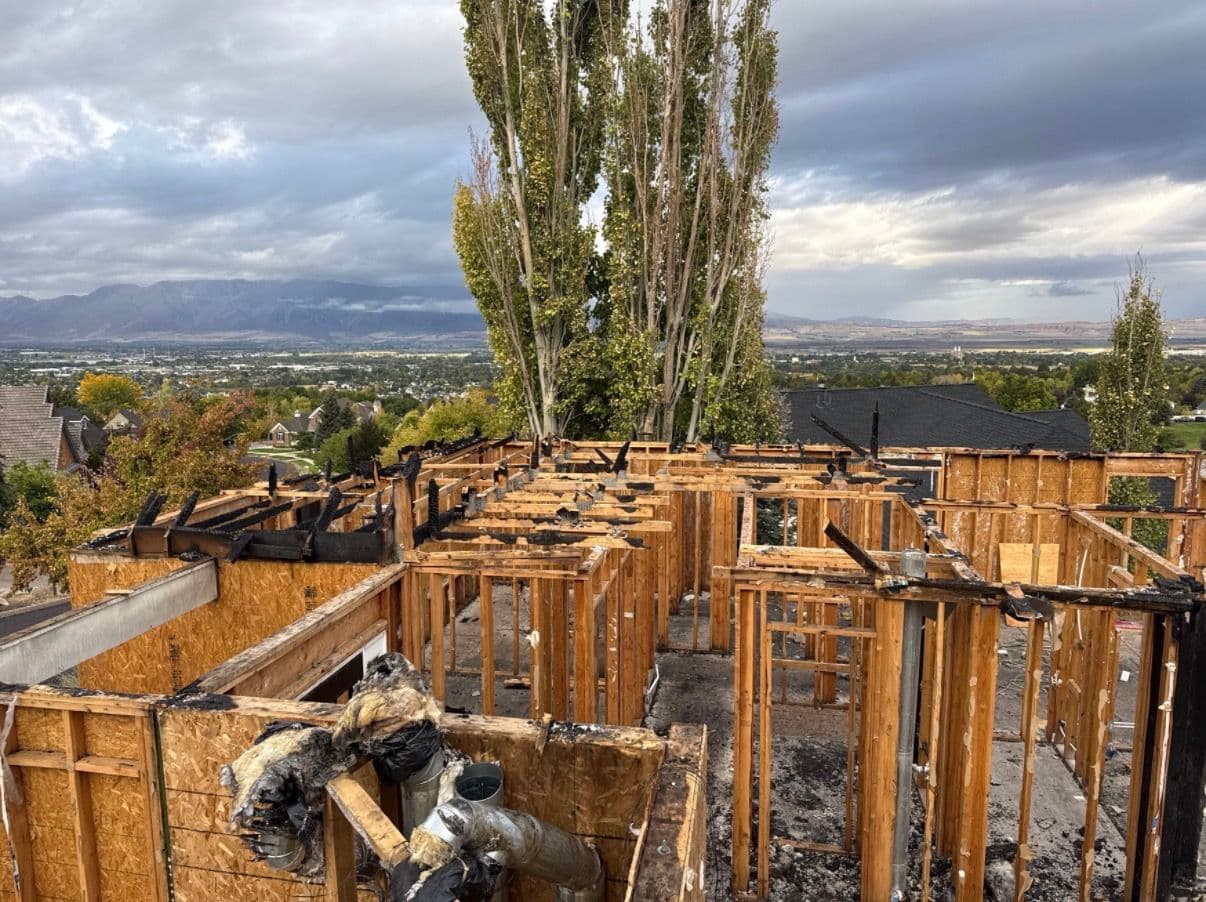 Gallery photos for Full House Rewire and Lighting Install After Fire Damage: Image #2
