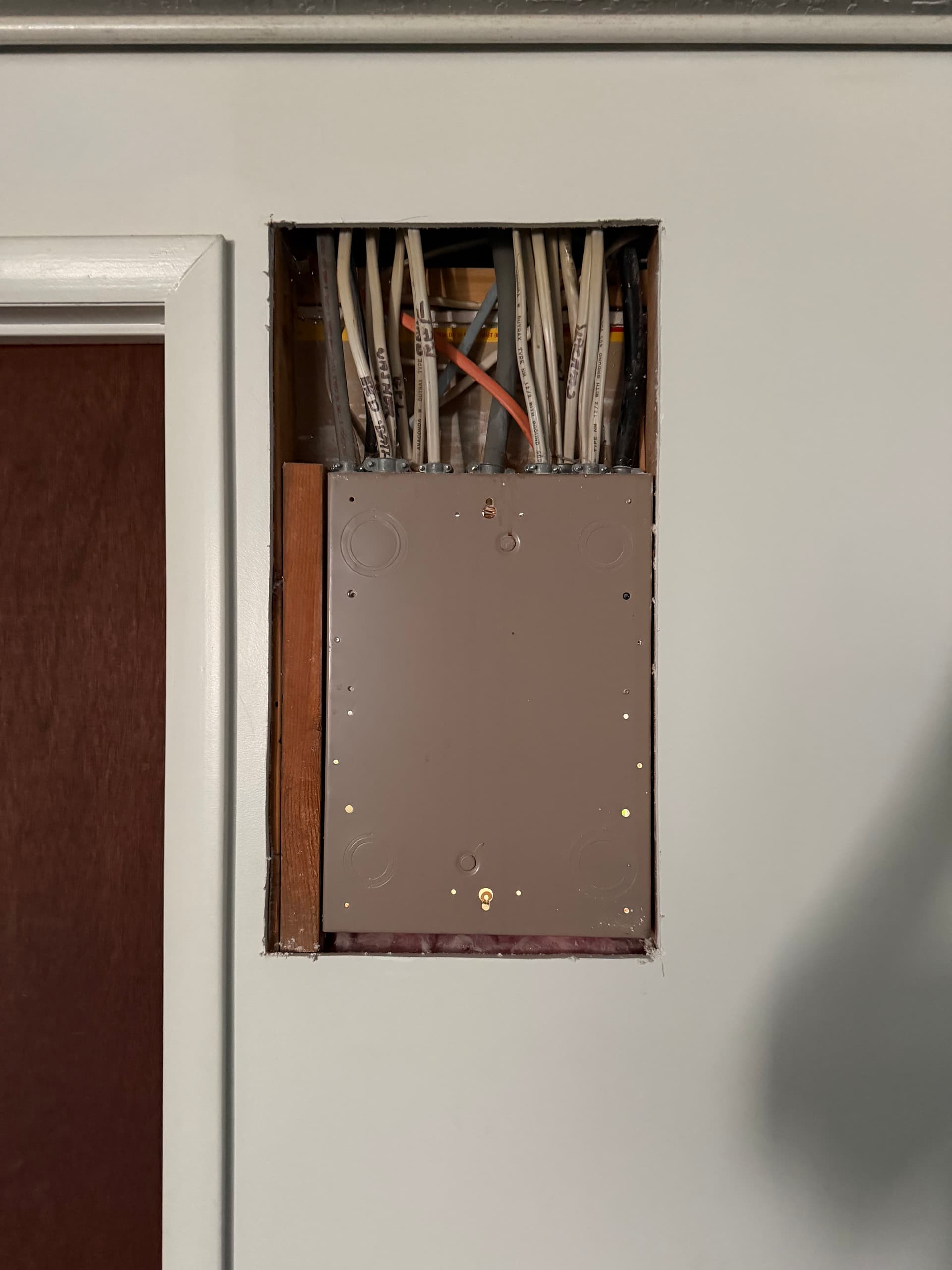Gallery photos for Electrical Panel Relocated Out of the Bathroom and Done Right: Image #1