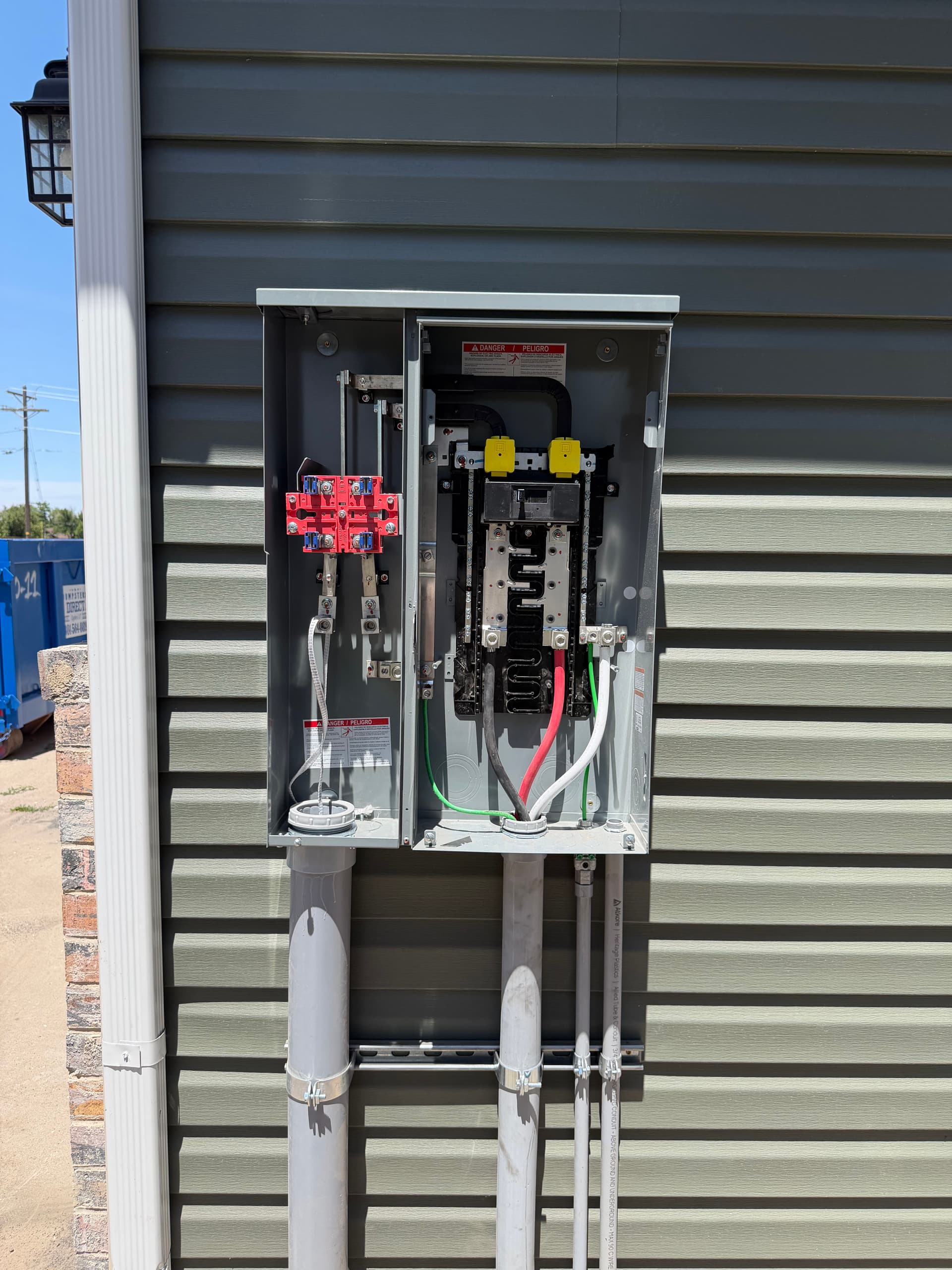 Gallery photos for 200 Amp Underground Service Install on a House Fire Rebuild: Image #6