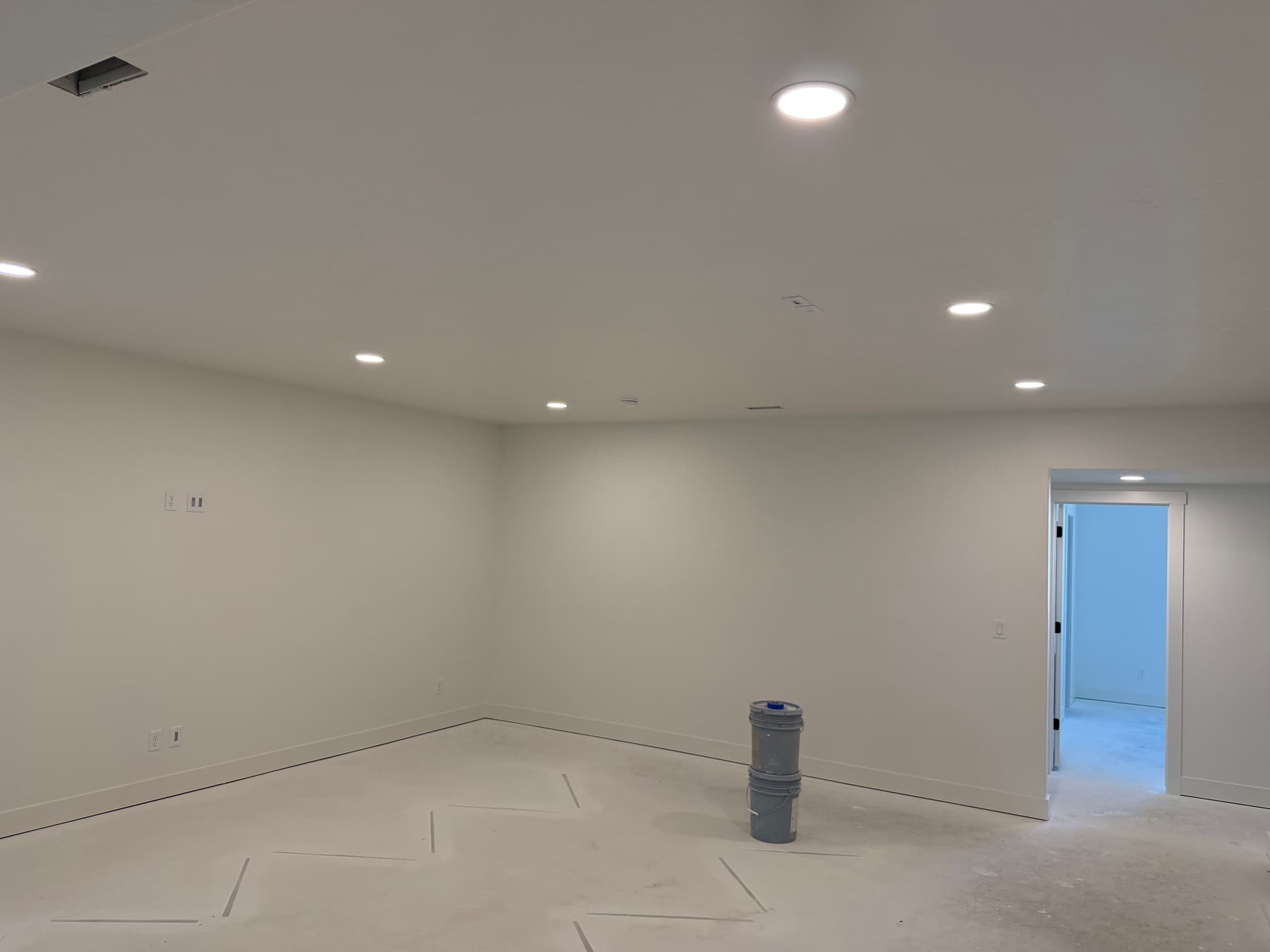 Basement Finish Electrical Trim-Out with Moose Creek Builders image