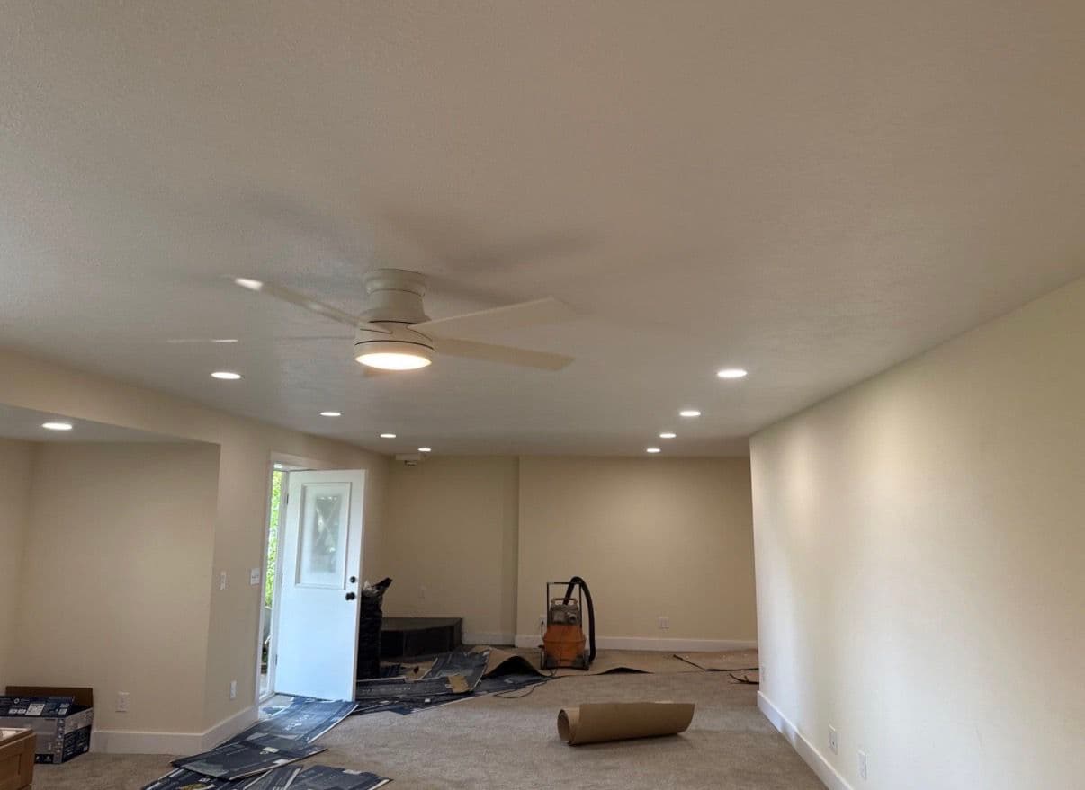 Gallery photos for Basement Electrical Repair After an E-Bike Charging Fire: Image #2