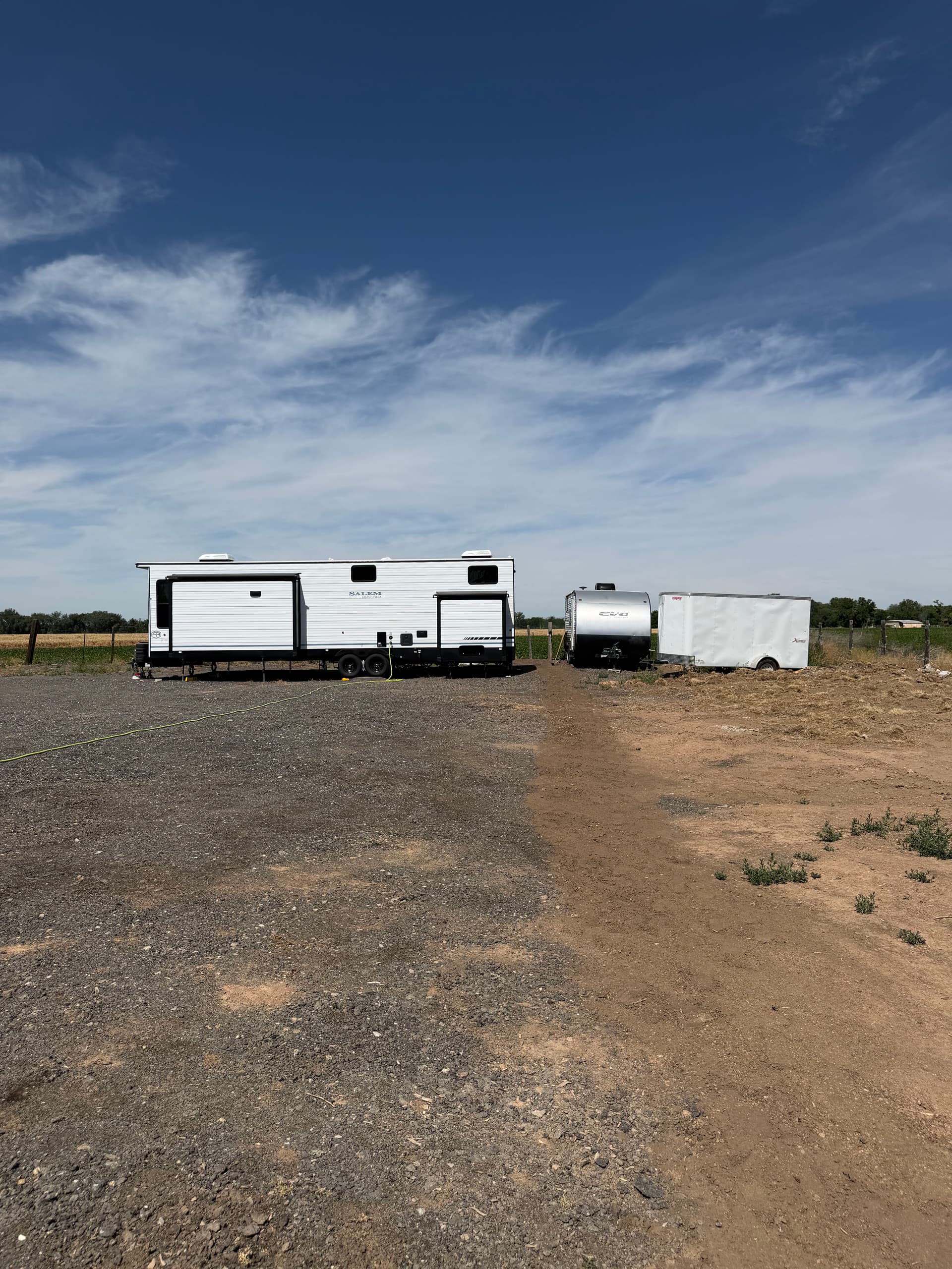 Gallery photos for Underground Power Run to a 5th Wheel on Rural Property: Image #2