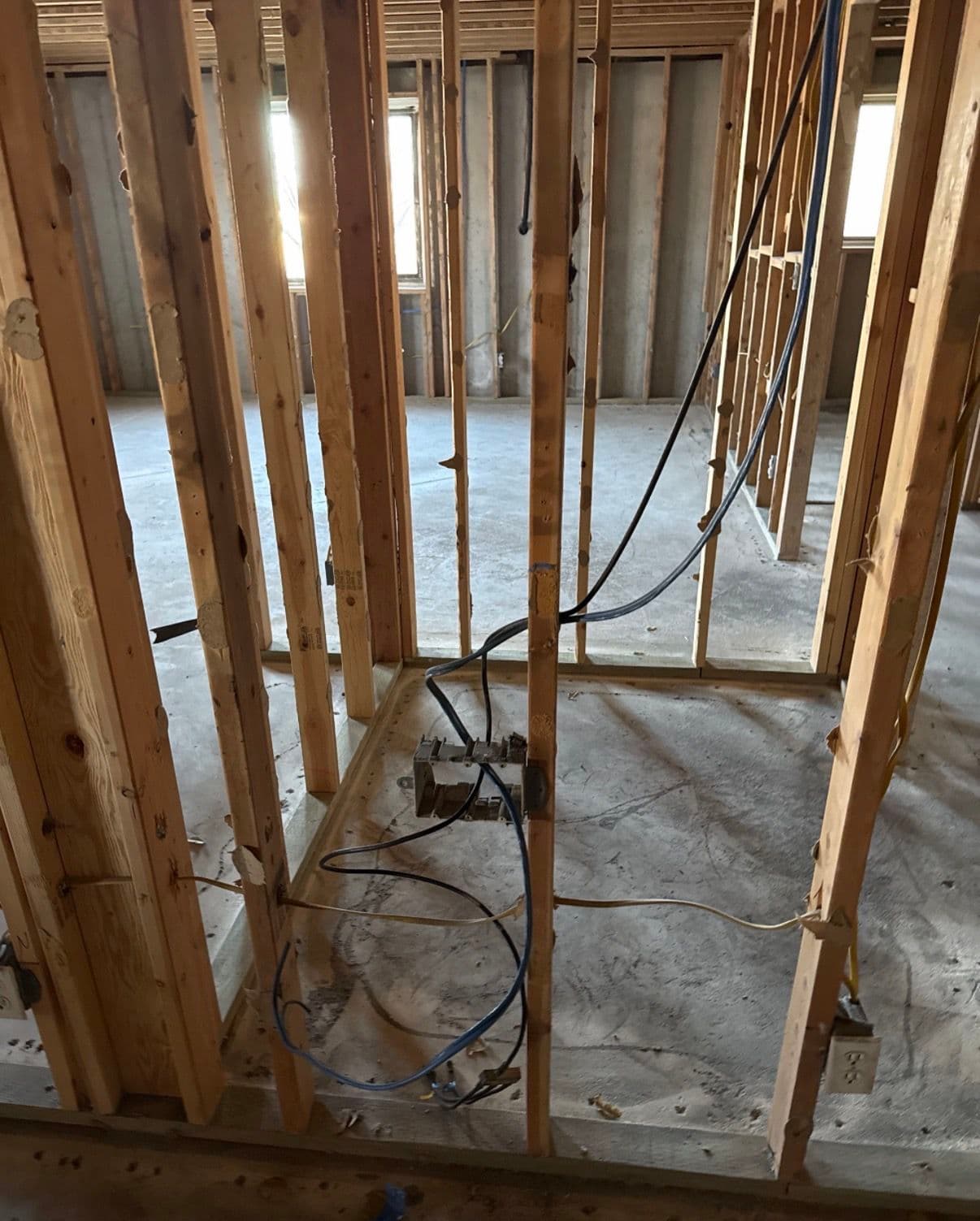 Basement Electrical Repair After an E-Bike Charging Fire image