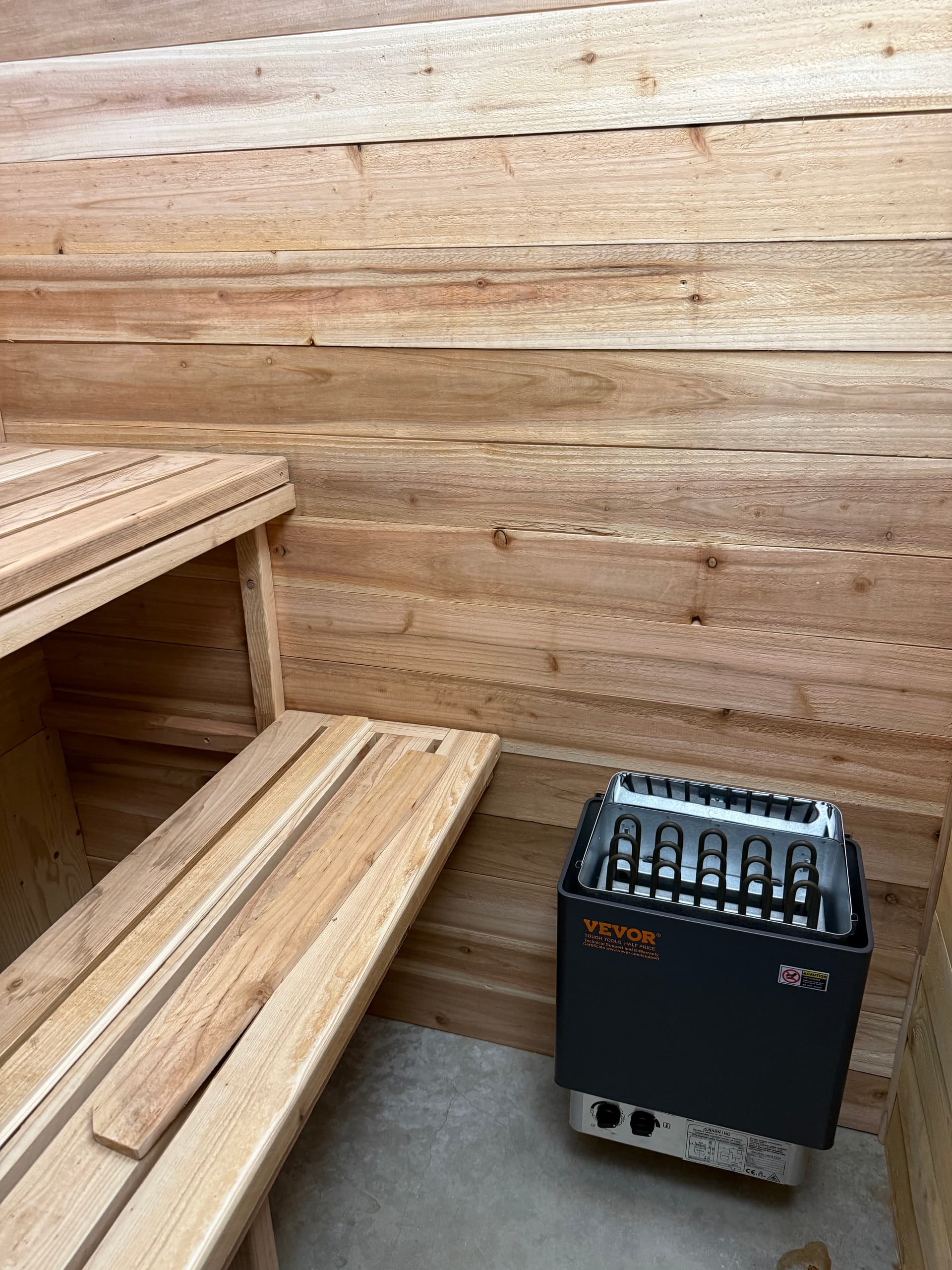 Electrical Work for a Built-In Home Sauna image